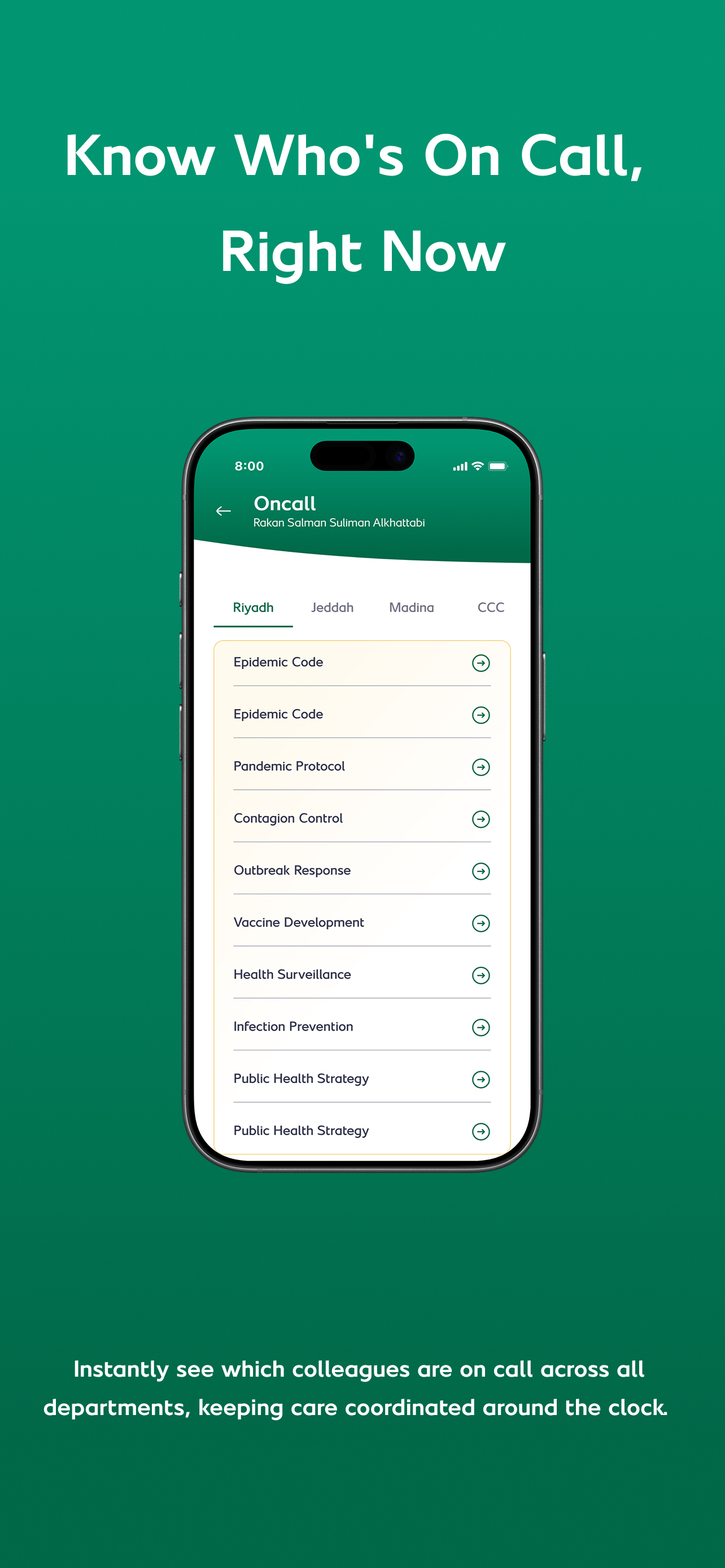 KFSH Employee screenshot 3