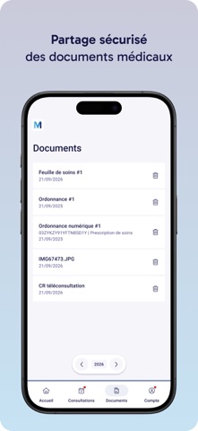 Medaviz – Téléconsultation iPhone screenshot 4