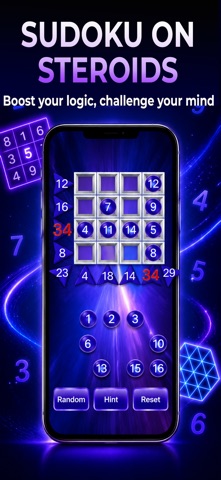 Magic Hexagon & Magic Square Screenshot 3 of 4