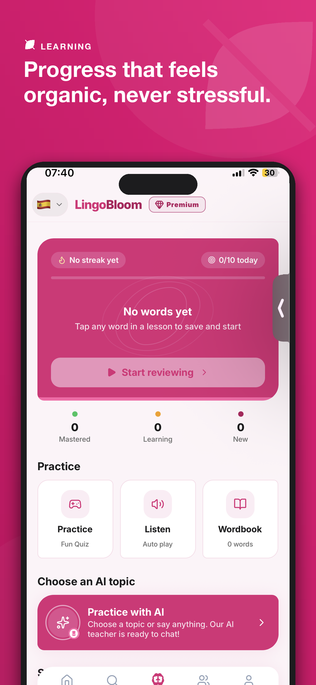 Learn French - LingoBloom screenshot 4