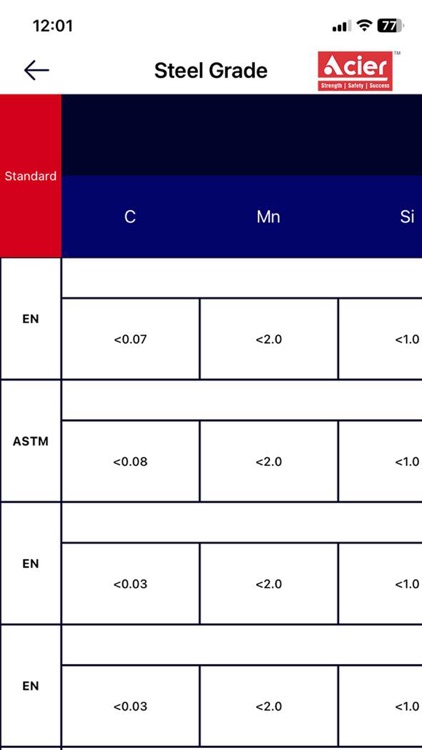 Acier MetalSpecs Pro screenshot-5