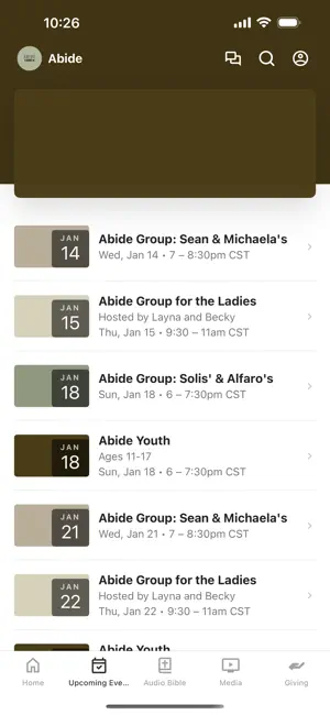 Abide Church Kingsville screenshot 2