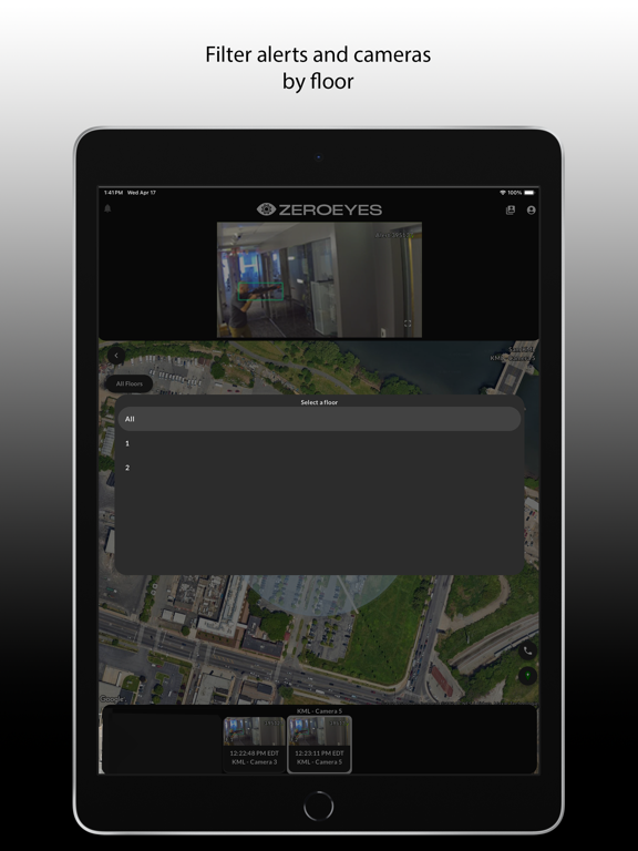 ZeroEyes iPad screenshot 4 - Business app