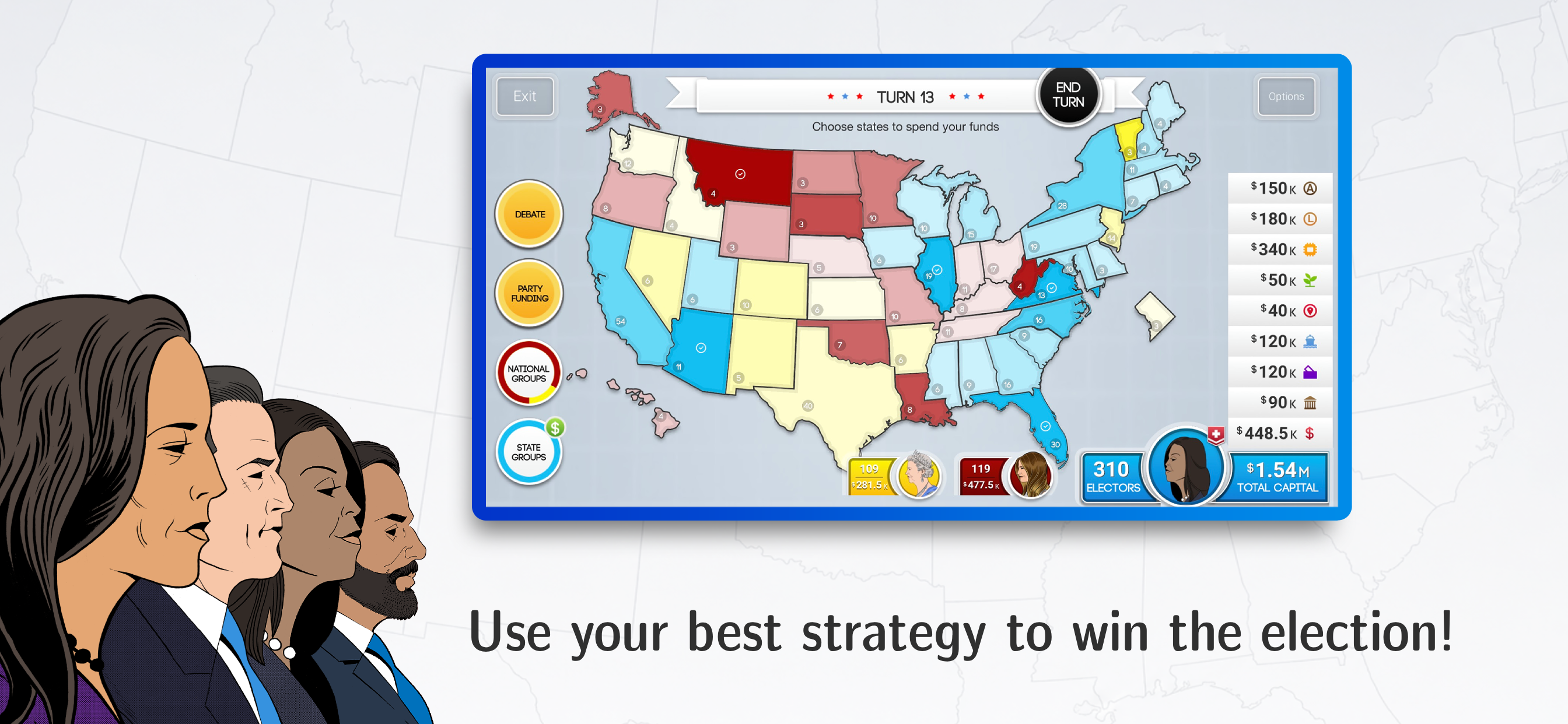 270 | Two Seventy US Election screenshot 6