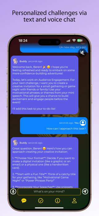 Stage Fright Buddy Screenshot 3 of 5