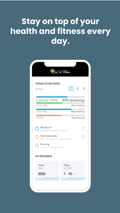 Gold's Gym SoCal Online Screenshot