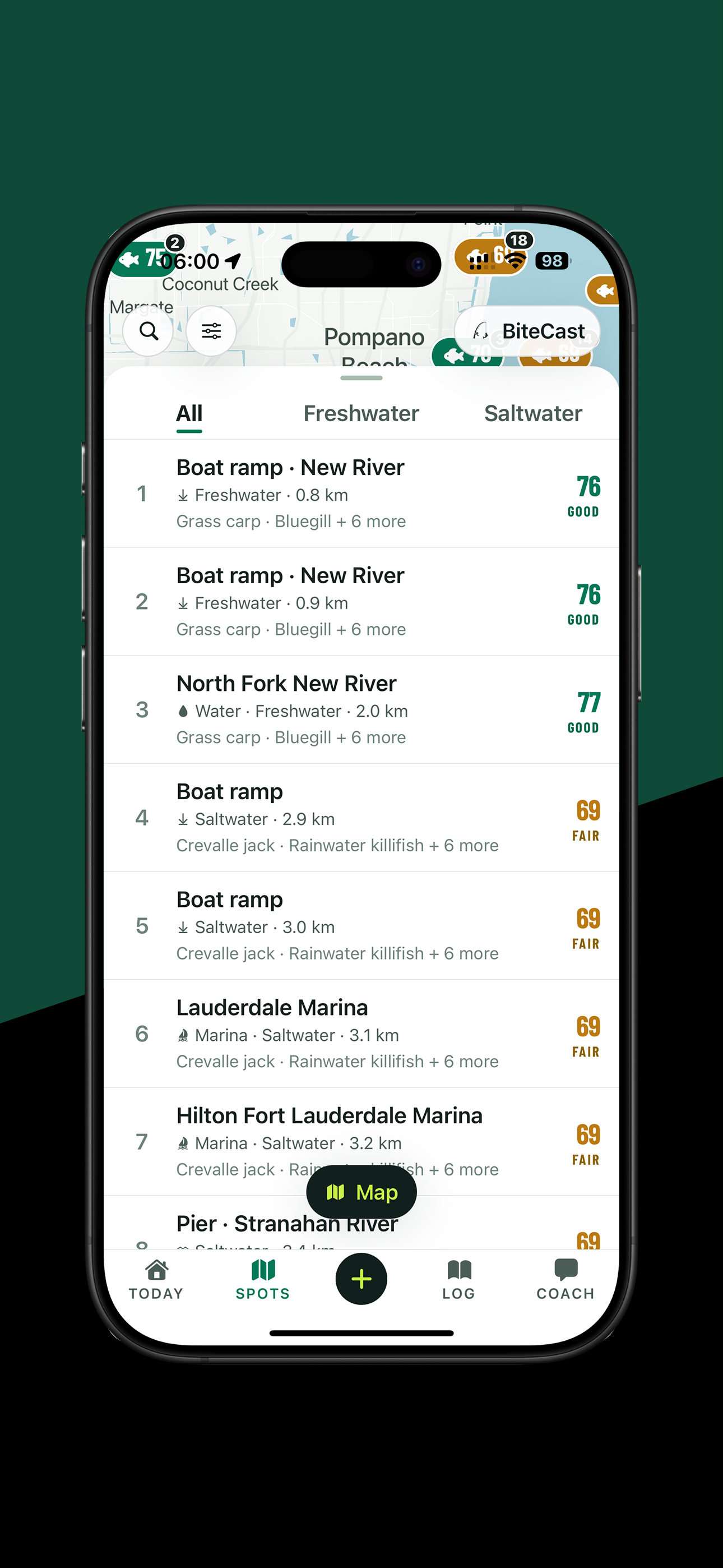 BiteCast: Fishing Forecast screenshot 7