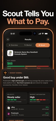Scouted: Scan, Sell, Profit screenshot