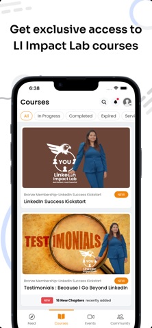 LI Impact Lab screenshot