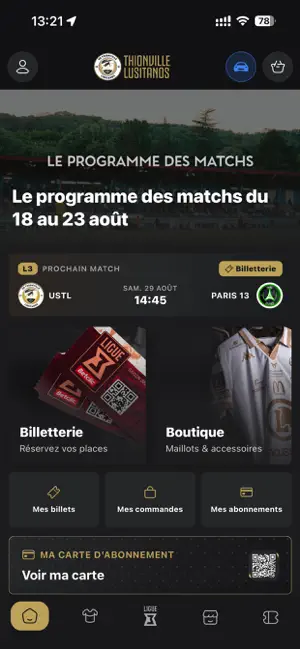 US THIONVILLE LUSITANOS screenshot 1