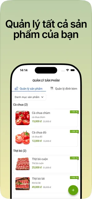 Merchant - Chợ Thông Minh QL screenshot 3
