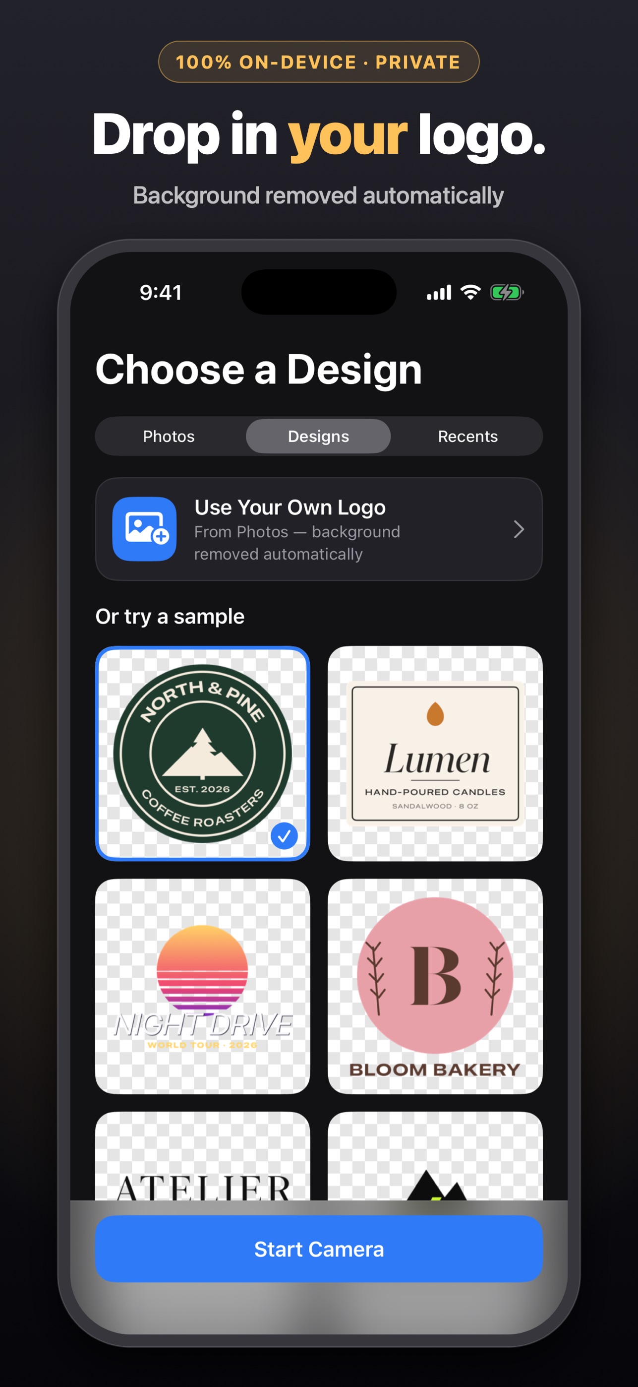 Screenshot 4 of Mockup Camera: AR Logo Preview
