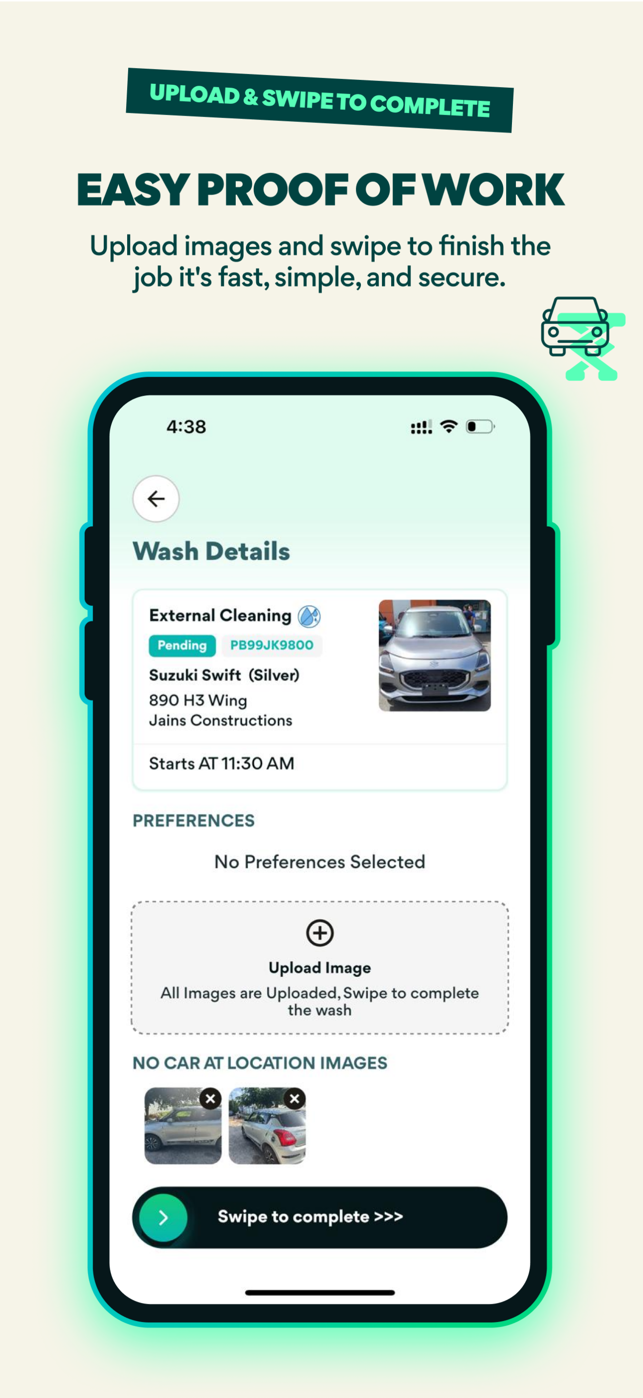 WashWiz Partner screenshot 3