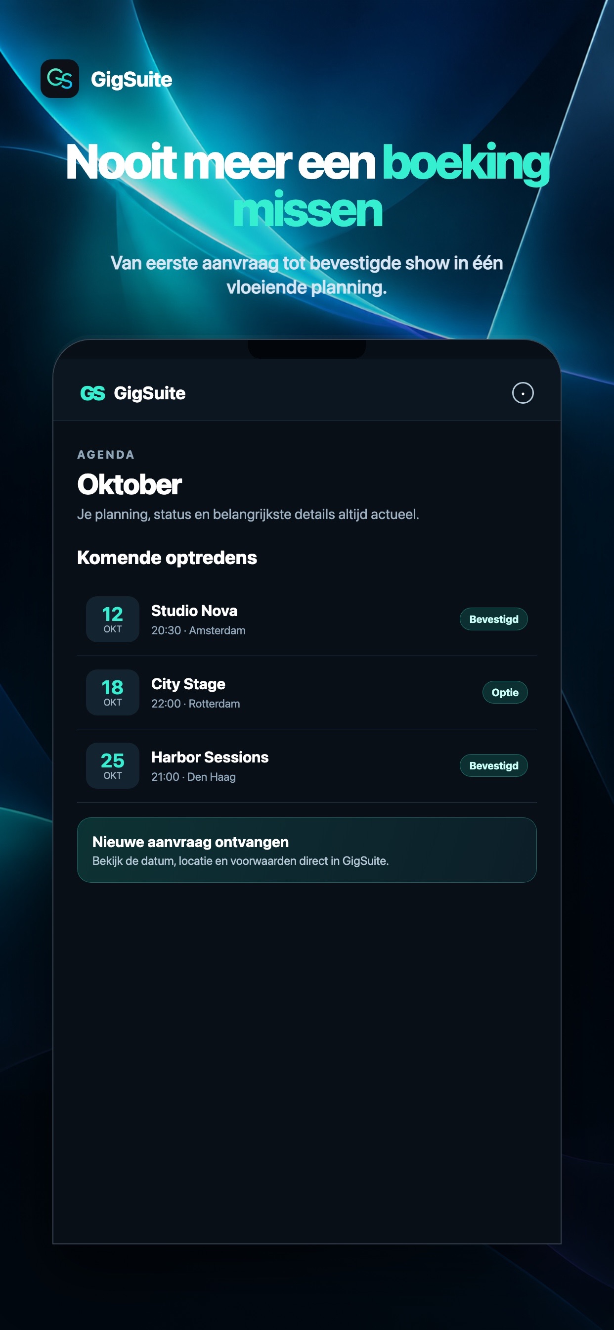 Screenshot 2 of GigSuite