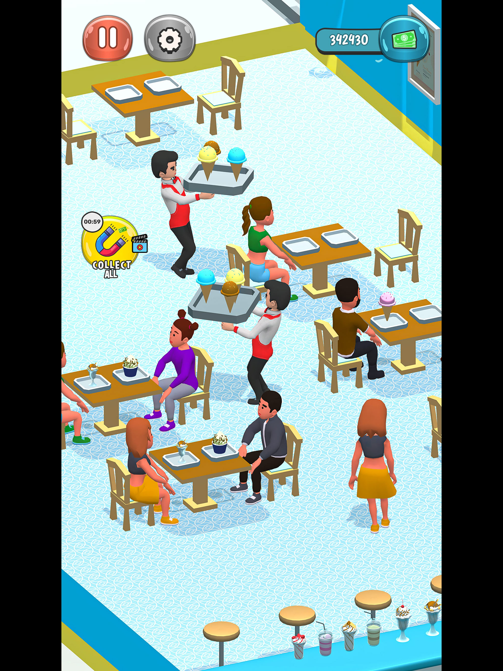 Idle ice Cream: Dessert Market