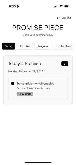 Promise Piece screenshot 4
