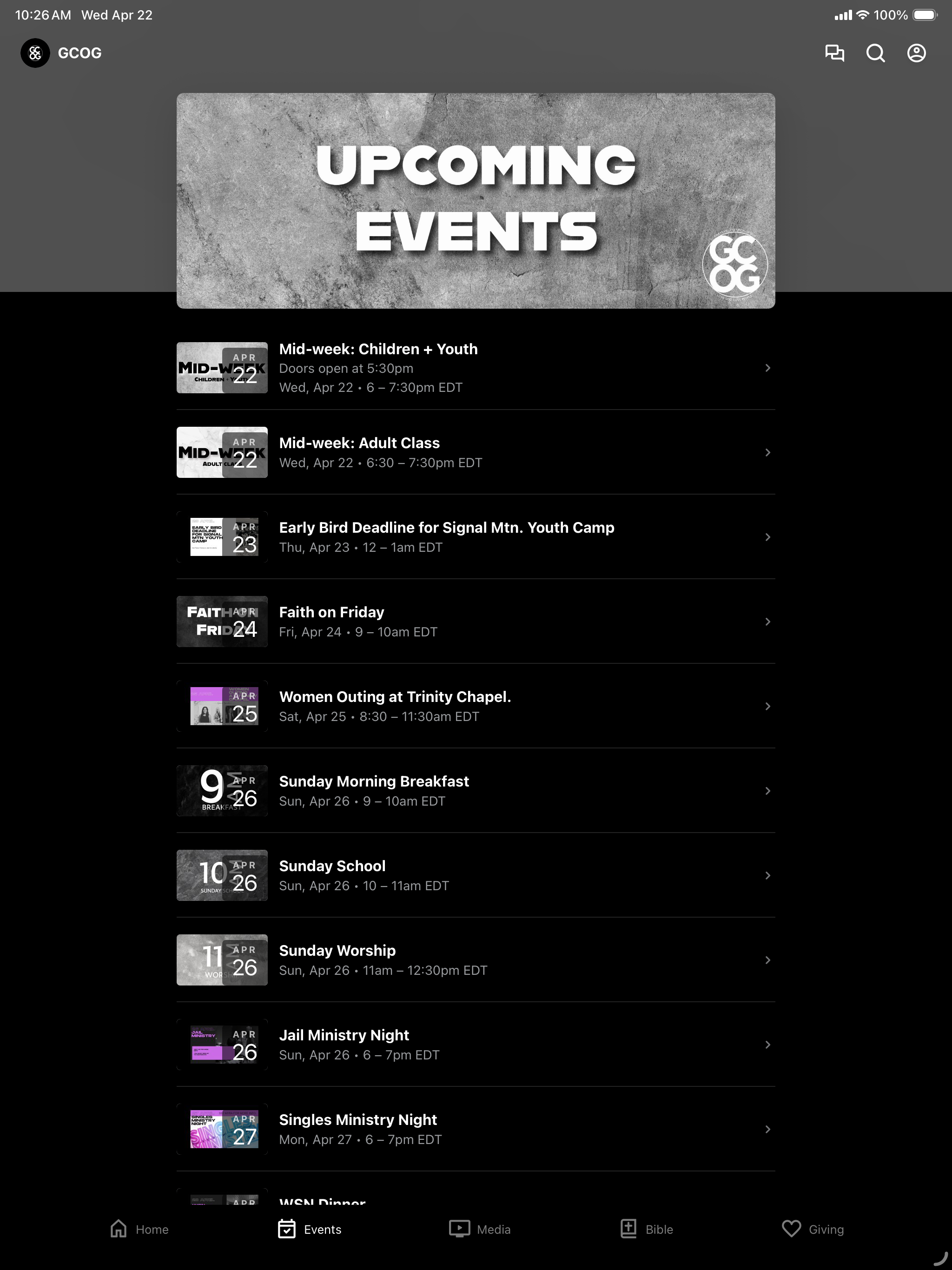 Graysville Church of God screenshot 5