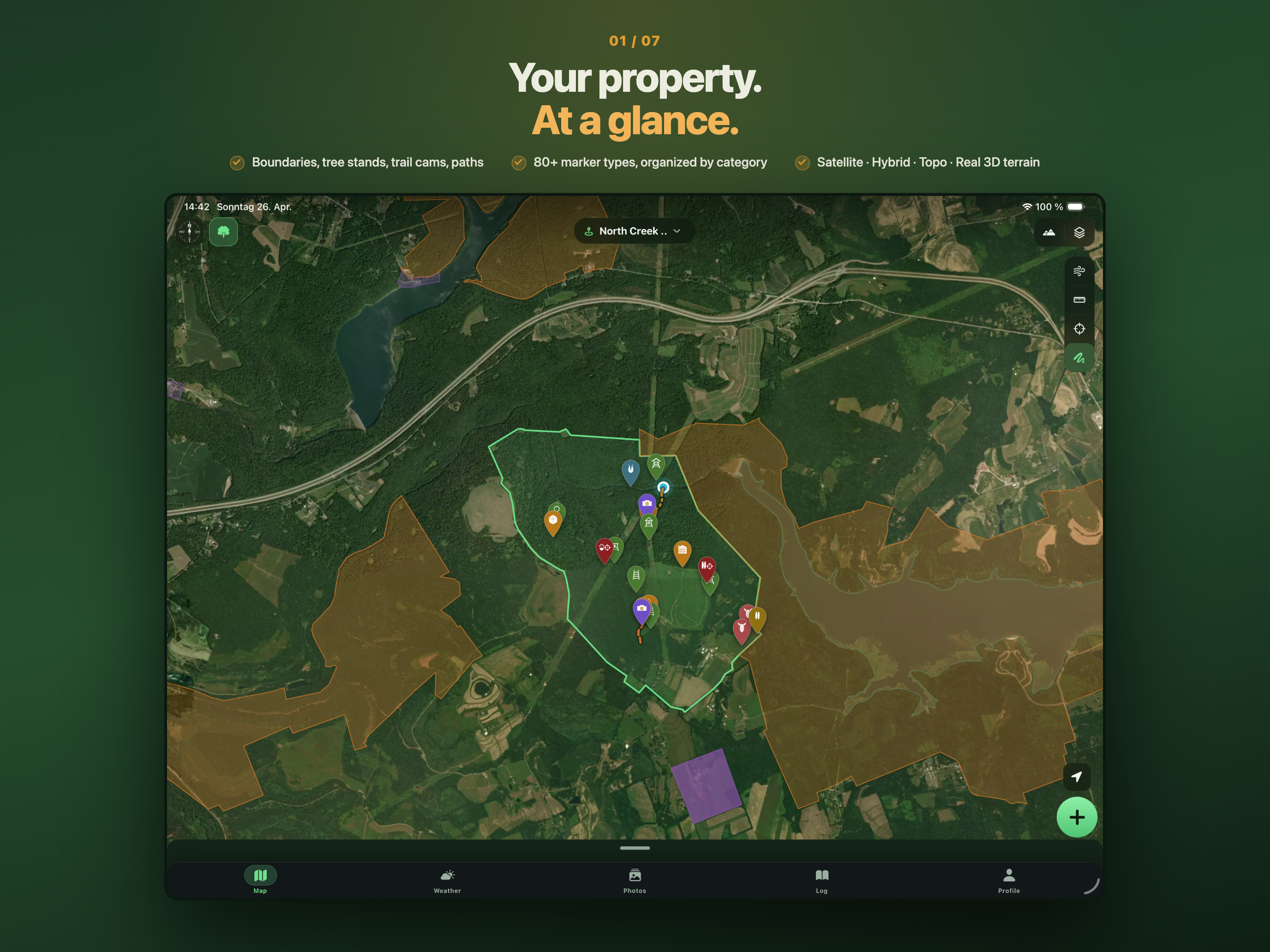 HuntrMap: Maps, Wind, Weather screenshot 12