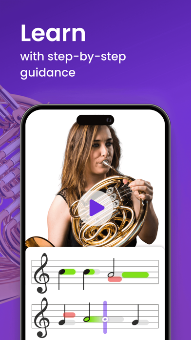 Learn French Horn - tonestro Screenshot