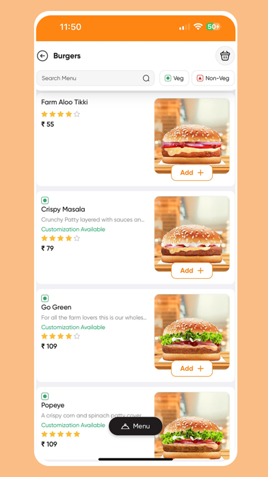 Burger Farm India Screenshot