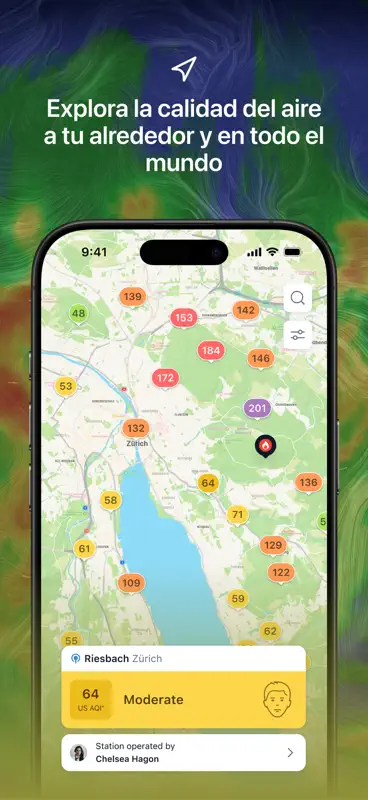 IQAir AirVisual | Calidad Aire screenshot 1 of 8