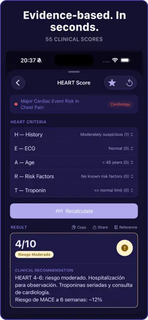 ScoreMD: Clinical Calculators screenshot 2