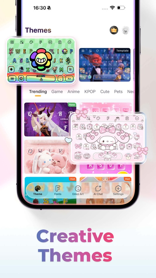 #2. Facemoji AI Emoji Keyboard (iOS) 게시자: NEXILEAP PRIVATE LIMITED
