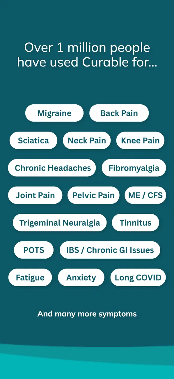 Screenshot #2 pour Curable: Chronic Pain Relief