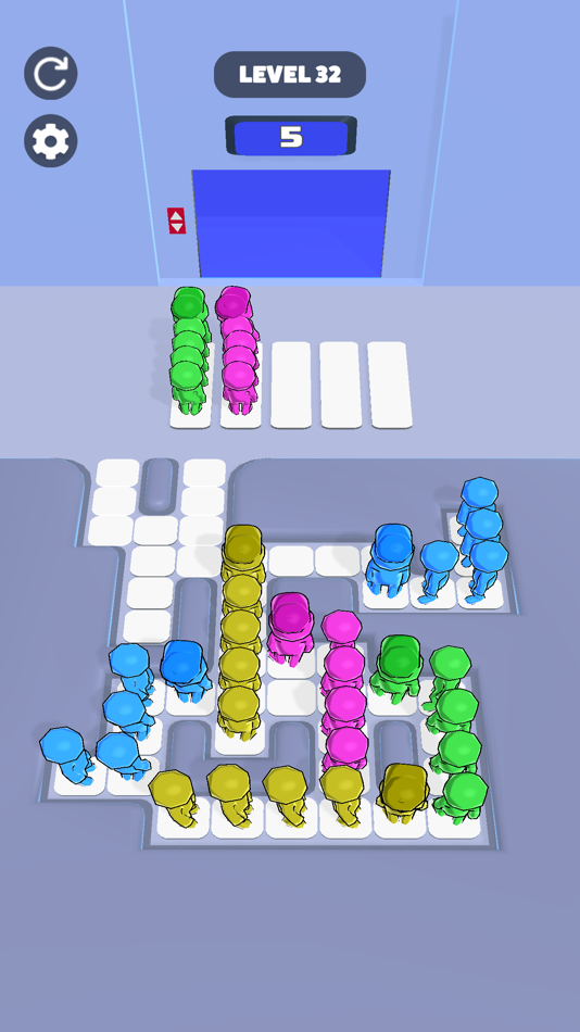 #2. Elevator Rush 3D (iOS) De: 3A YAPIM VE YAZILIM DANISMANLIK LIMITED SIRKETI