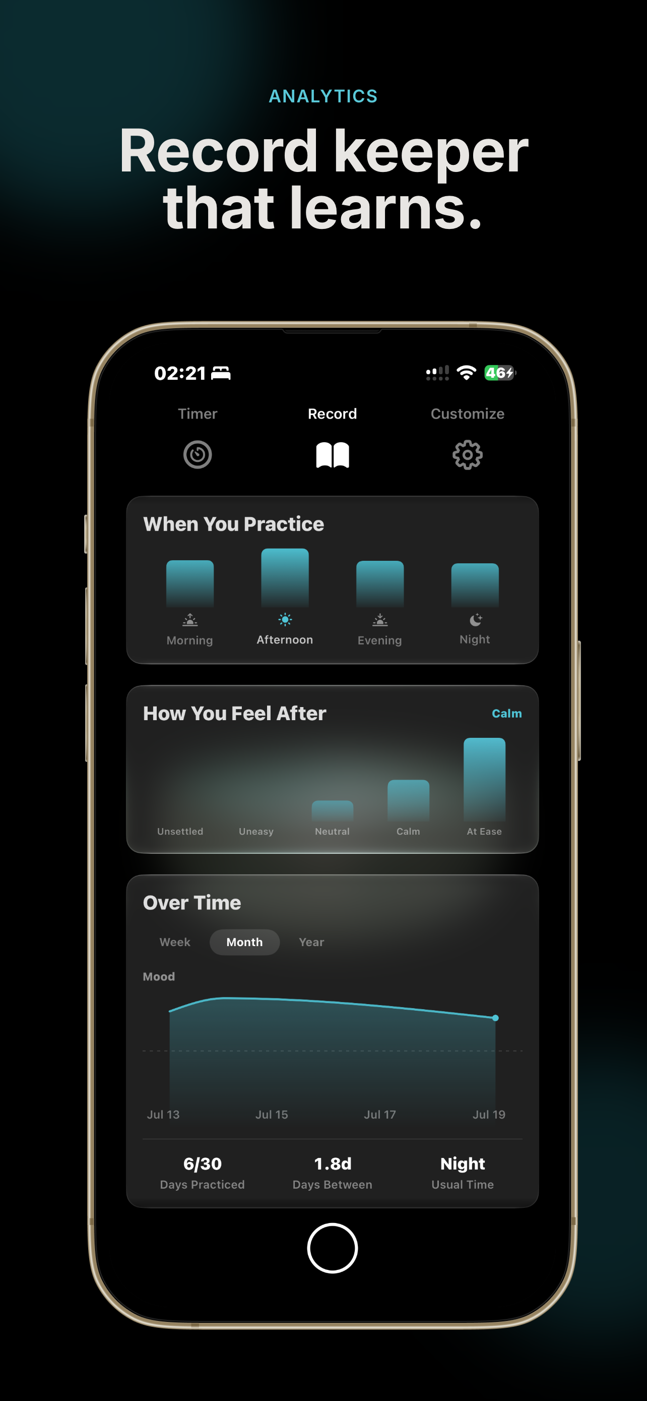stilltime - singing bowl timer screenshot 5