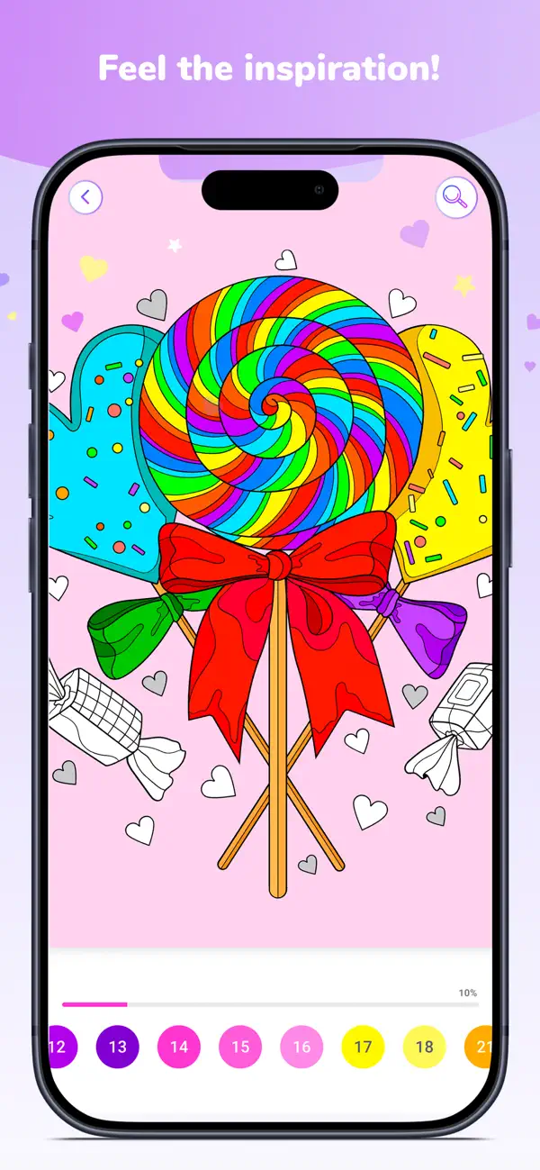 Screenshot #2 pour Art Collection Color by Number