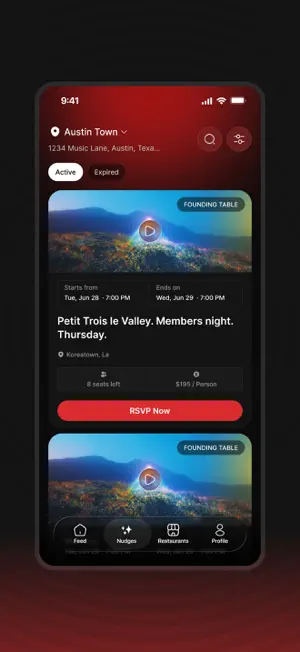 Dine SAVVY - Customer screenshot 2