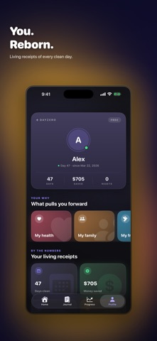 DayZero - Sober Tracker Screenshot 5 of 5