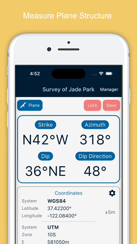 Geology Clinometer: GeoCompass - 1.7.0 - (iOS)