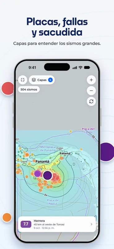 SismoLive Panamá screenshot 3 of 7