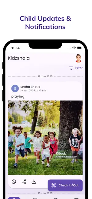 KidzShala: School & Childcare screenshot 1