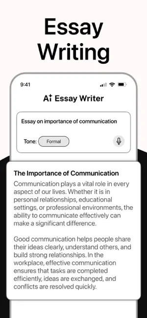 AI Writer: Story Essay Email screenshot 2
