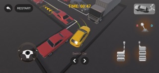 3D Car Parking Driving School iPhone screenshot