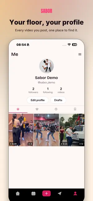 SABOR: Dance & Socials screenshot 1