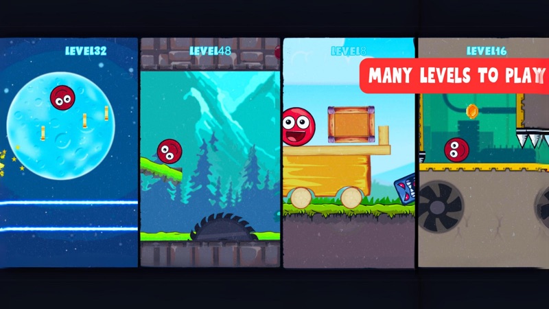 Plants Ball 5 - Red Ball Game screenshot 6