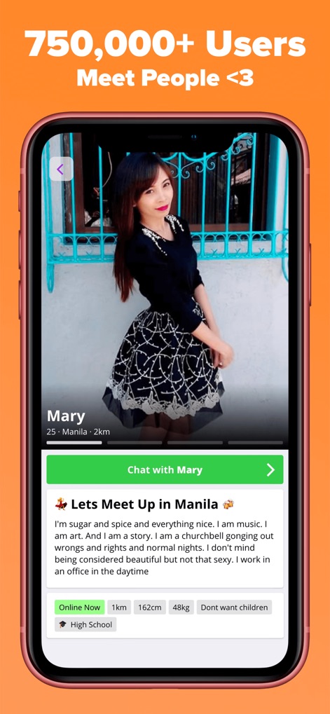 PinaLove Filipina Dating - The app offers detailed individual profiles, showcasing extensive personal information and providing immediate access to direct messaging for convenient connection.