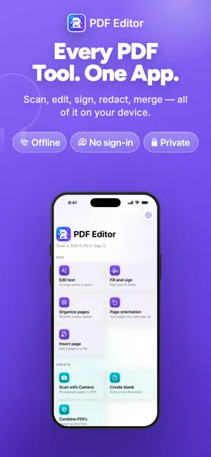 PDF Editor: Scan to PDF screenshot 4