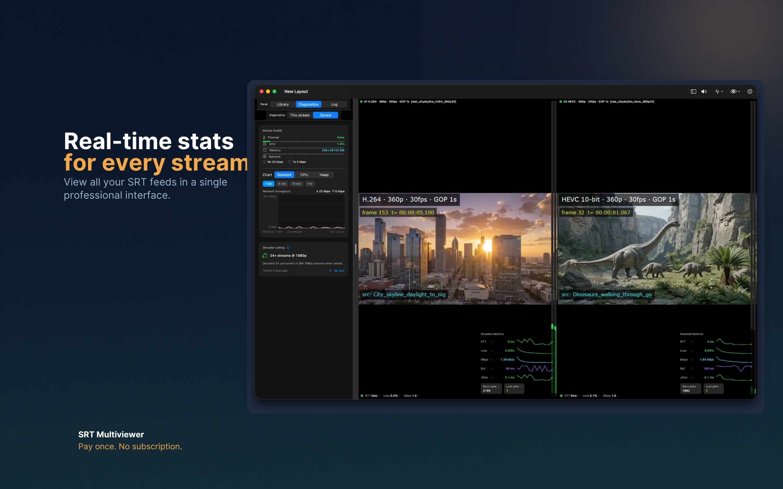 SRT Multiviewer screenshot 12