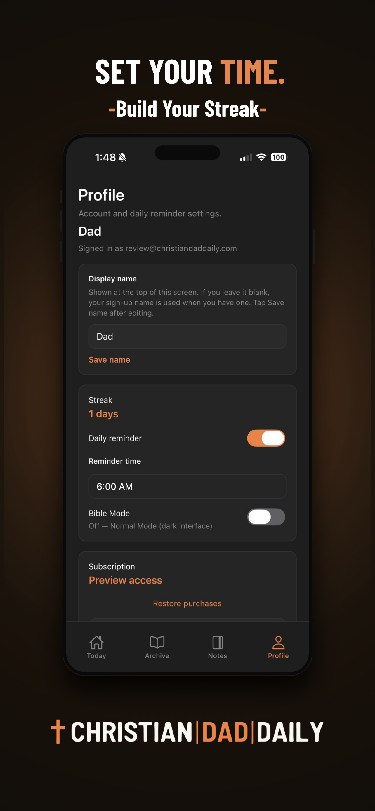Christian Dad Daily