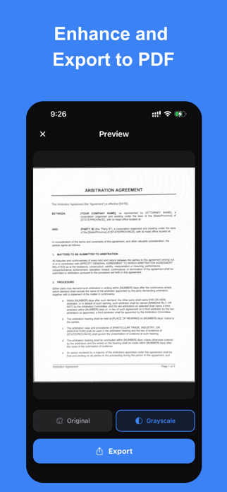 Toru - Document Scanner Screenshot 3 of 4