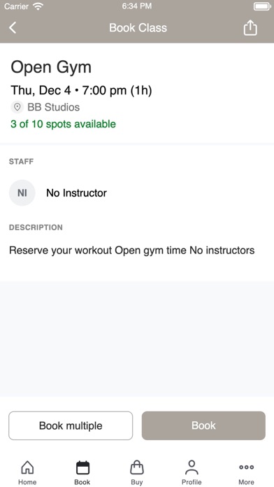 BB Studios app screenshot 3