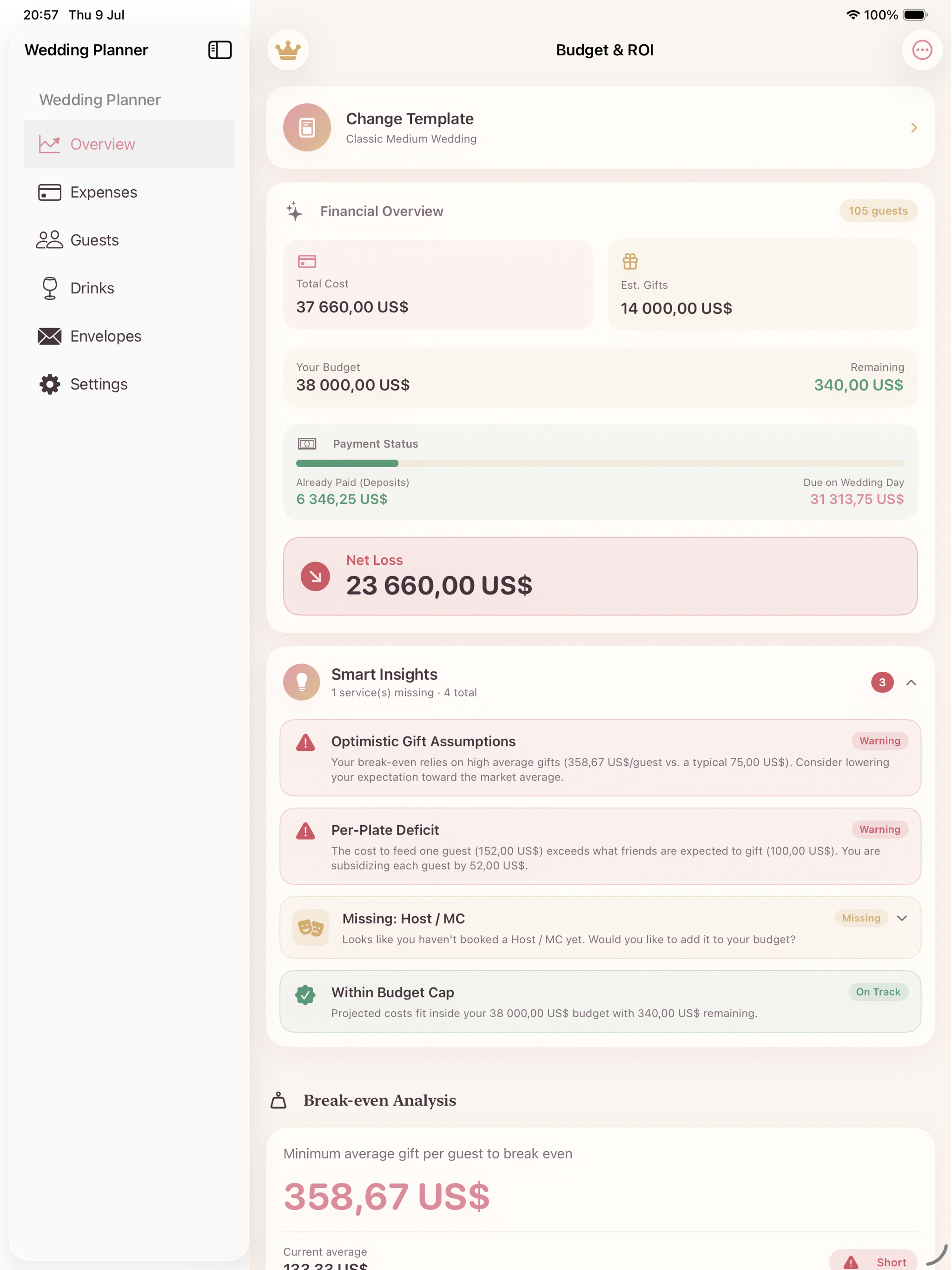 Wedden screenshot 10
