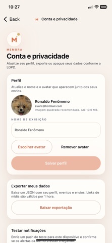 App screenshot