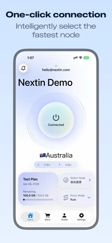 Nextin screenshot 1