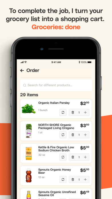 Ollie AI: Family Meal Planner iPhone screenshot 6 - Health & Fitness app